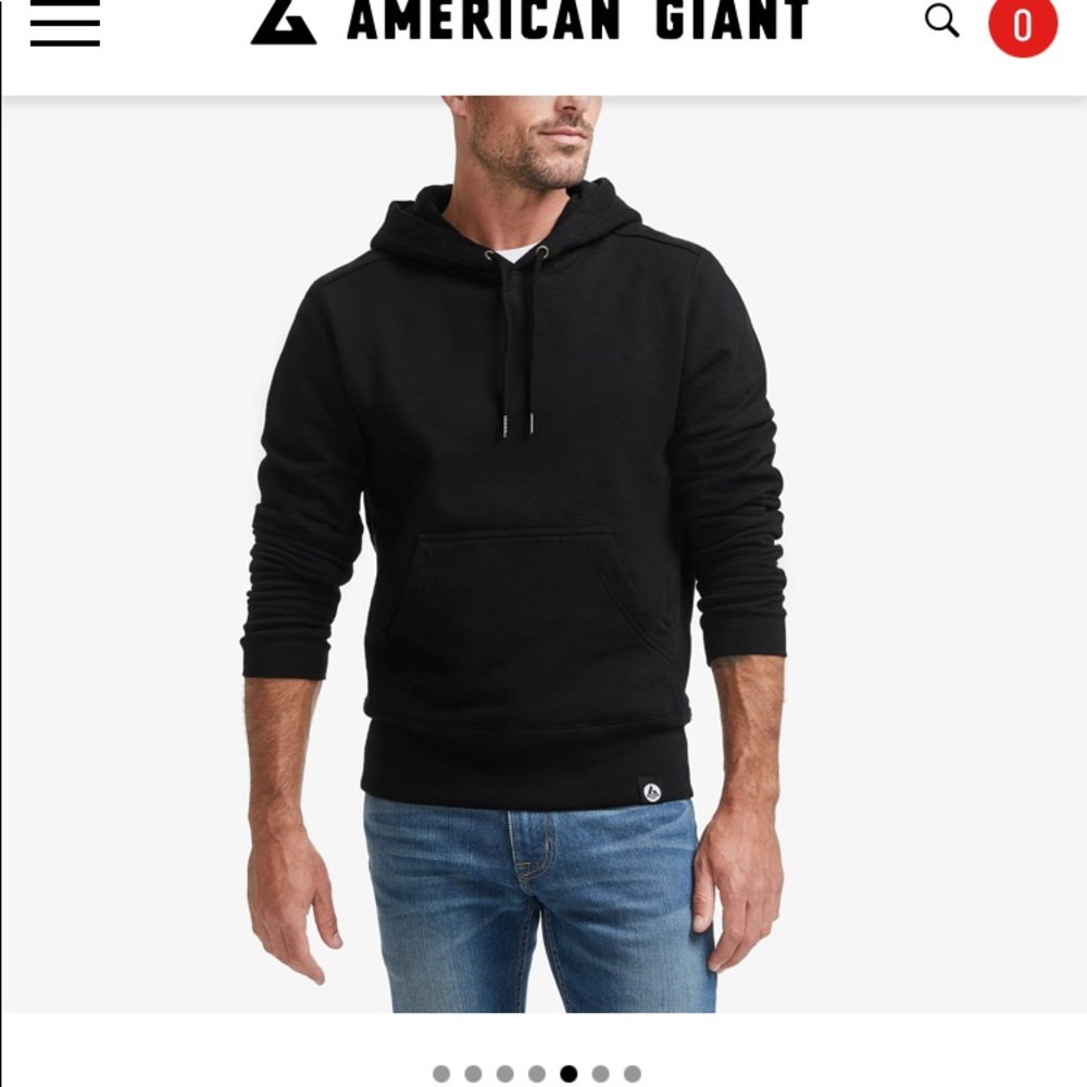 American giant men’s hoodie
